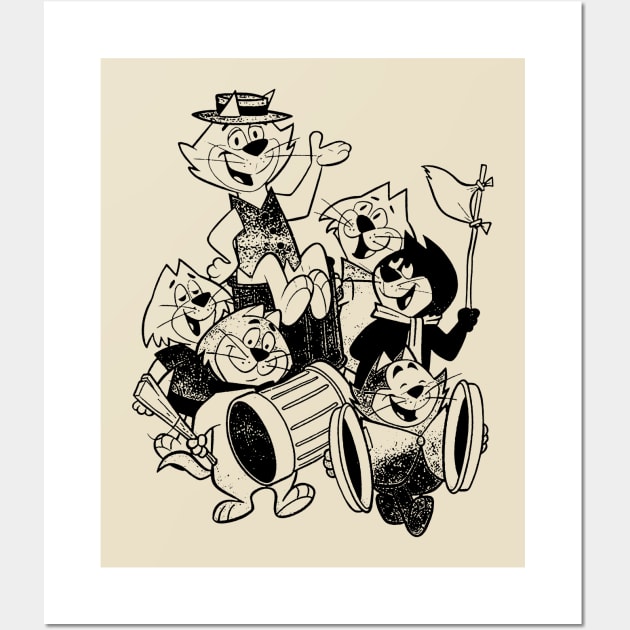 Top Cat Vintage Wall Art by dowtij